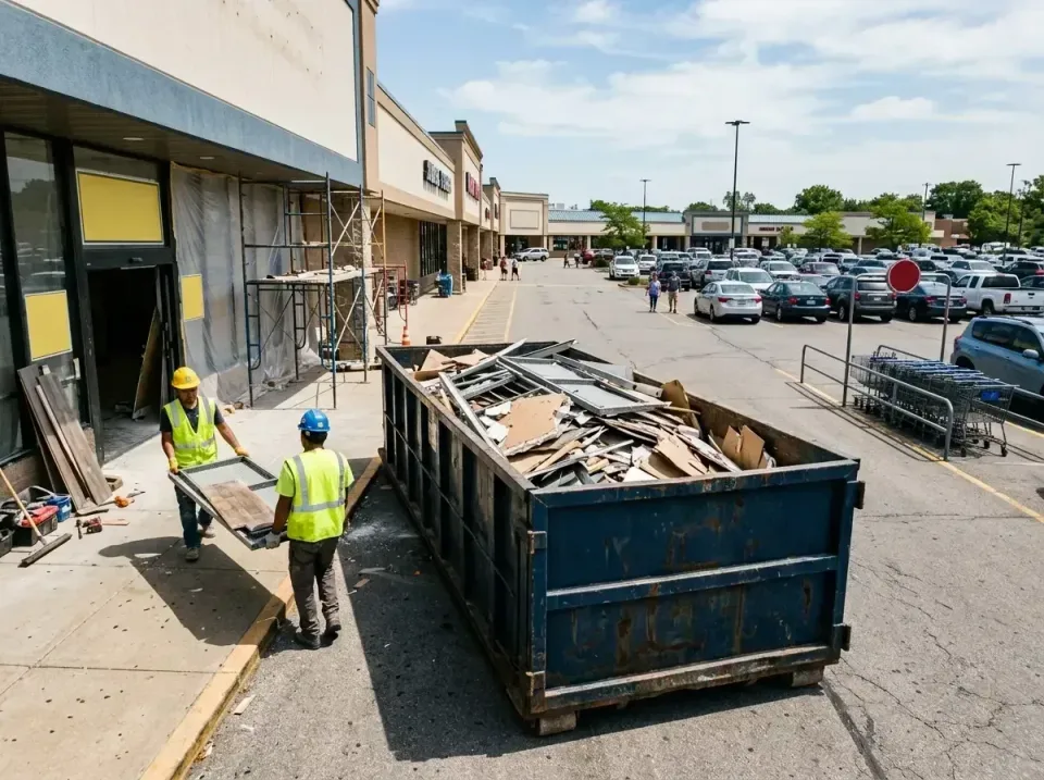 retail-store-renovation-debris-003 — frequently asked questions, Roll-off Dumpster Rentals in Loves Park, IL